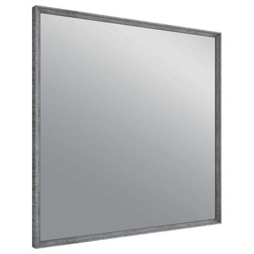 Fresca FMR3132 Formosa 32" x 32" Framed Bathroom Mirror - Ash