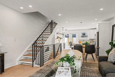 Inspiration for a 1950s dining room remodel in Philadelphia