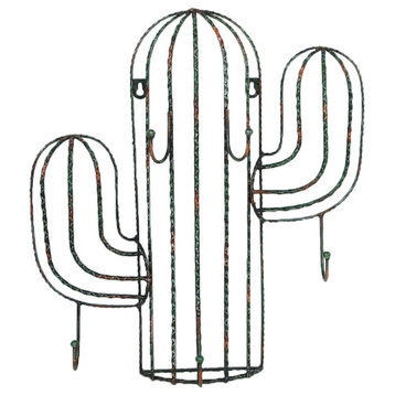 Cactus Wall Hanging With Hooks