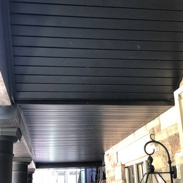 Siding Installation - James Hardie Board and Batten in Midnight Black