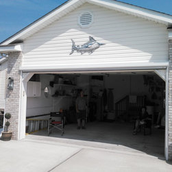Motorized Zip Tex Retractable Screen- Garage Application - Products