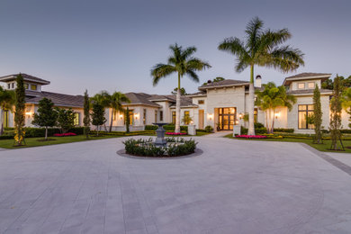 Mediterranean exterior home idea in Other