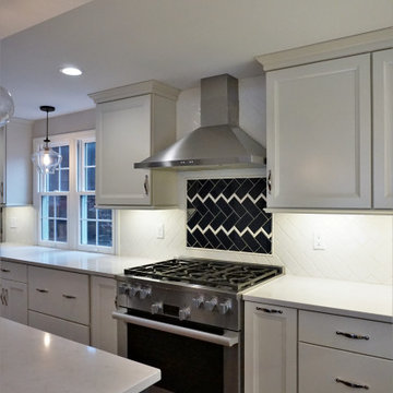 Classic Kitchen with a Hint of Blue