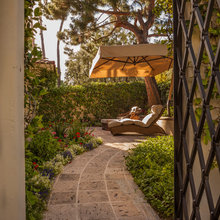 Firepit by Pergola