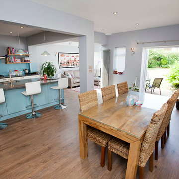 Vibrant and Modern Kitchen Extension