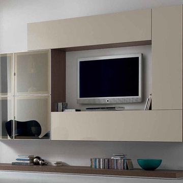 Modern Wall Unit Logika LK17 by Spar - $4,135.00