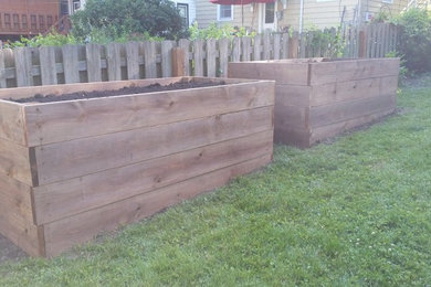 Inspiration for a rustic home design remodel in Omaha