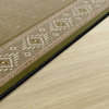 Flagship Carpets FM188-50A 8'4"x12' Ventana Weave Green Classroom or Office Rug