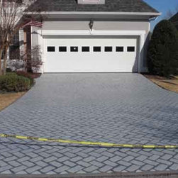 Silver Gray Stamped Driveway - Outdoor Products