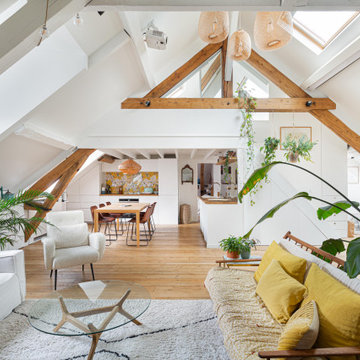 Rénovation totale d'un loft sous les toits
