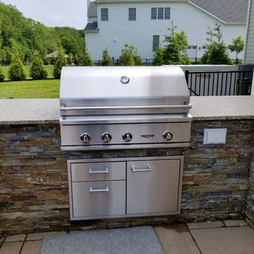 Fiberglass Pool Installation & Back Yard Makeover - Lincroft NJ