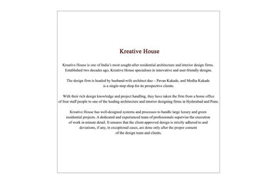 KREATIVE HOUSE
