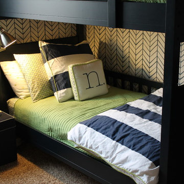 Graphic Boy's Bedroom