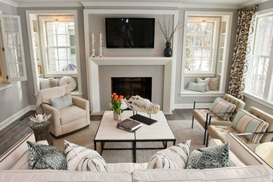Family room photo in Dallas