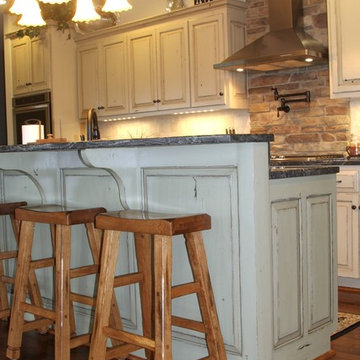 Worn Cabinets For That Unique Look