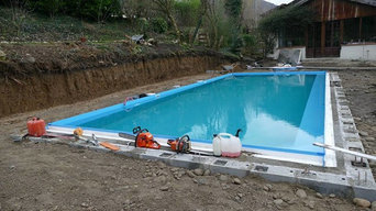 one piece swimming pool project