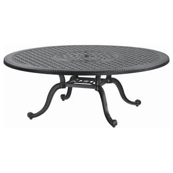 Grand Terrace 48" Round Chat Table, Shade