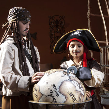 Pirate ship bedroom