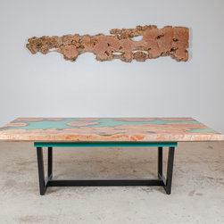 Resin & Wood Tables - Dining Tables