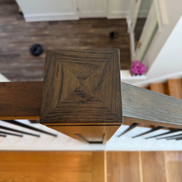 Newel cap detail