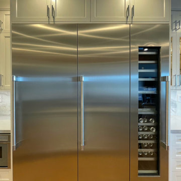 Thermador Refrigerator, Freezer & Wine Fridge Stack