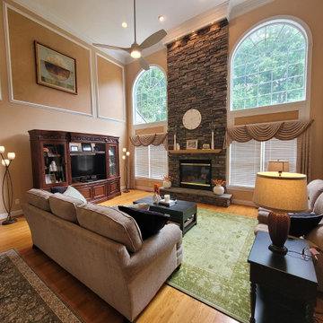 Brightening a Traditional Living Room