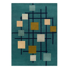 Dark Teal Rugs Houzz Surya Forum Area Rug Rectangle Teal Dark Blue 12
