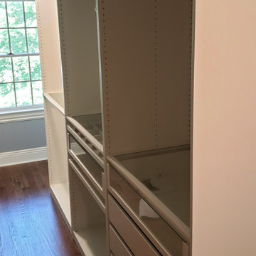 IKEA PAX Wardrobe Inside Walk-in Closet