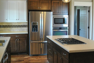 Inspiration for a craftsman kitchen remodel in Other