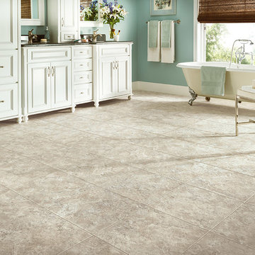 Luxury Vinyl Tile Bathroom