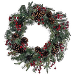 Traditional Wreaths And Garlands by Kurt S. Adler, Inc.