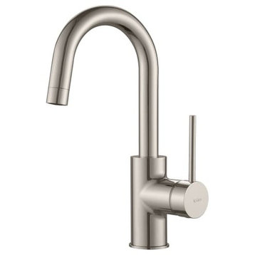 Kraus KPF-2600 Oletto 1.8 GPM 1 Hole Bar Faucet - Spot-Free Stainless Steel