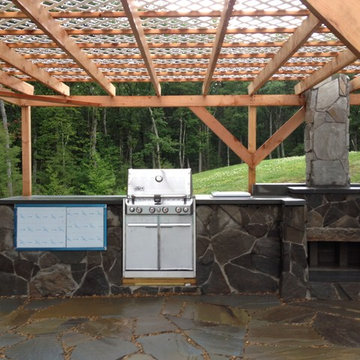 Outside Kitchen