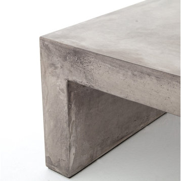 Parish Coffee Table-Grey Concrete