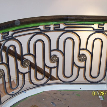 Interior Iron Handrail