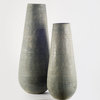 Kalahari I Gray Ceramic Floor Vase, Large