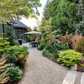 Back garden.