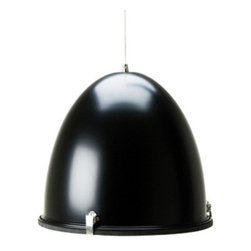 Petite Industrial Pendant Light-Black - Products