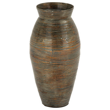 Traditional Brown Dried Plant Vase 48995