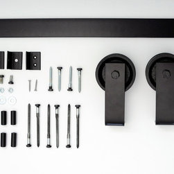Top mount barn door hardware - Barn Door Hardware