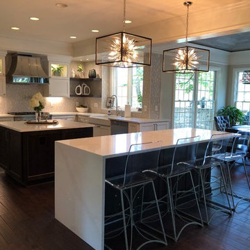 Modern-Rustic-Glam kitchen