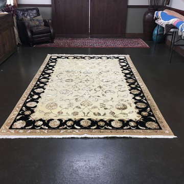 Wool & Silk Turkish Rug; Guaranteed Pet Odor Removal Rug Cleaning