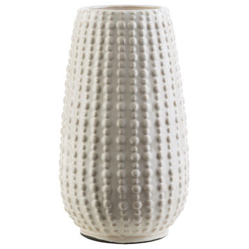 Clearwater Medium Table Vase by Surya, White/Ivory
