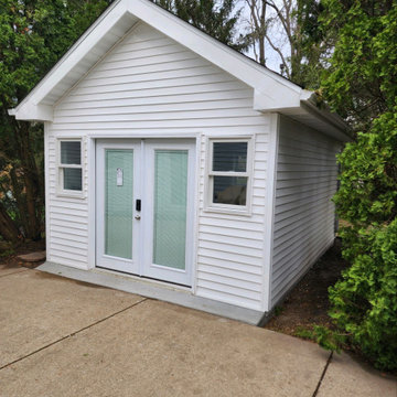 Converting a Backyard into a perfect Workshop