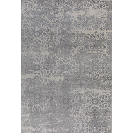 Torino 3313-109 Area Rug, Light Gray, 7'10"x10'10"