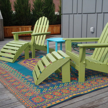 Hoboken penthouse terrace