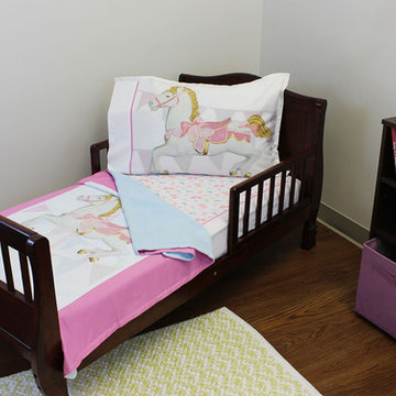 Darling Carousel Horse Toddler Bedding Sets