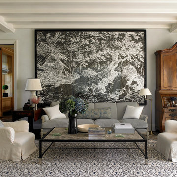 Upstate New York Chic Traditional Country Retreat