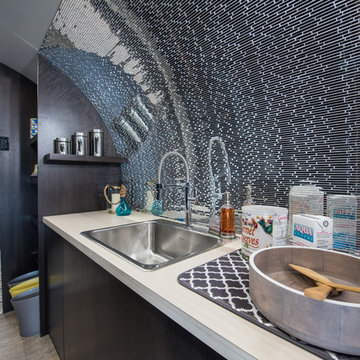 Cool Tile Backsplash | Stylish Underground Shelter