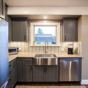 Open concept kitchen